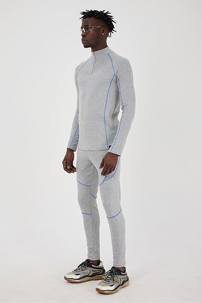 Scorp Мъжки термо костюм Thermo-Fit Extreme - сив, ски бельо