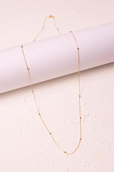 Tufanlar Kuyumculuk Altın Mini Toplu Zincir Kolye