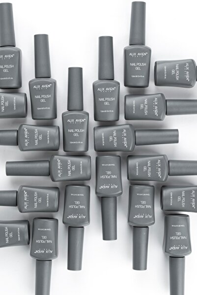 Alix Avien Sarı Kalıcı Oje 99-Yoğun Renk Veren Jel Oje 12 ml-Nail UV Gel Polish 99