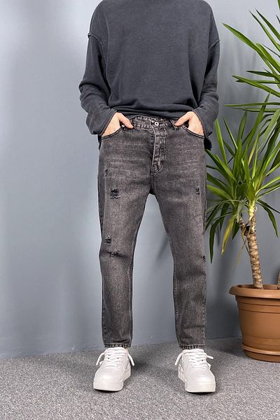 Alışveriş Sokağı Τζιν παντελόνι Boyfriend σε γκρι χρώμα