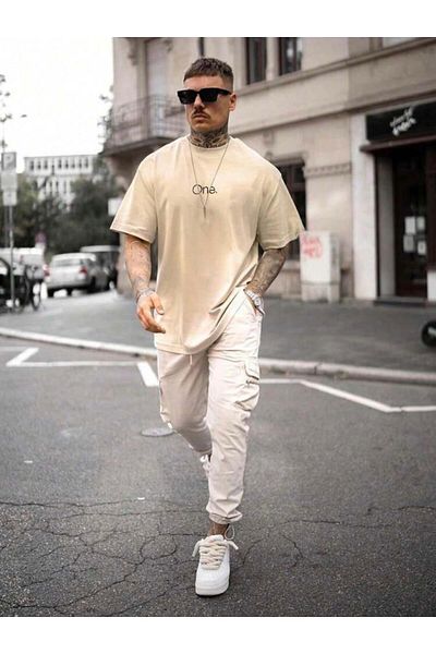 Medinenur ΒΑΣΙΚΟ T-SHIRT ΜΕ ΕΚΤΥΠΩΣΗ ΜΙΑΣ ΚΕΙΜΕΝΟΥ