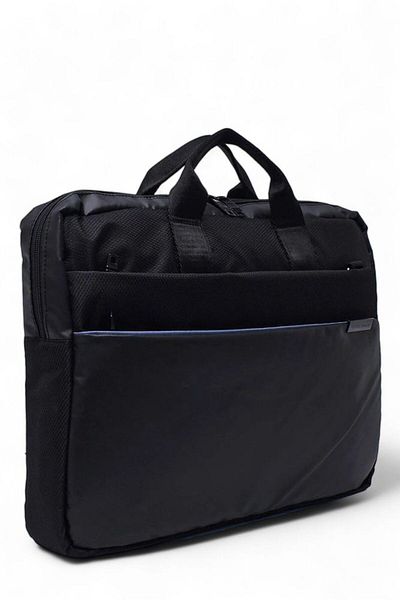 Pierre Cardin حقيبة كمبيوتر محمول وحقيبة عمل للجنسين باللون الأسود 01pc001152