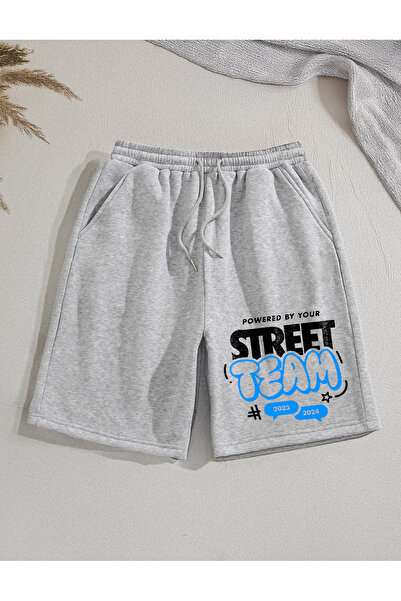 De Carte Street Team Graffiti εμπριμέ εποχιακό βασικό σορτς