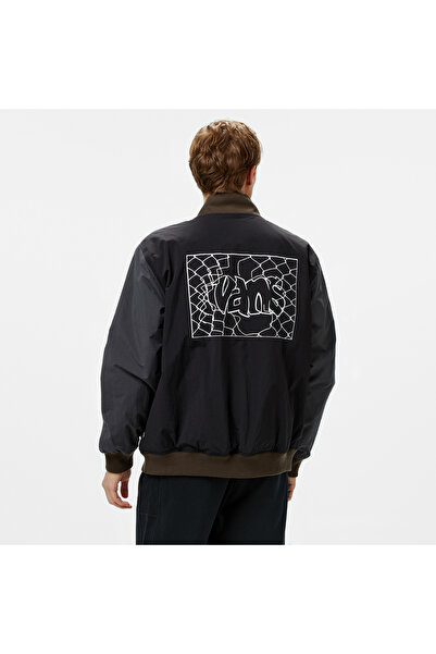 Vans Crazy Eddy Baseball Erkek Siyah Ceket