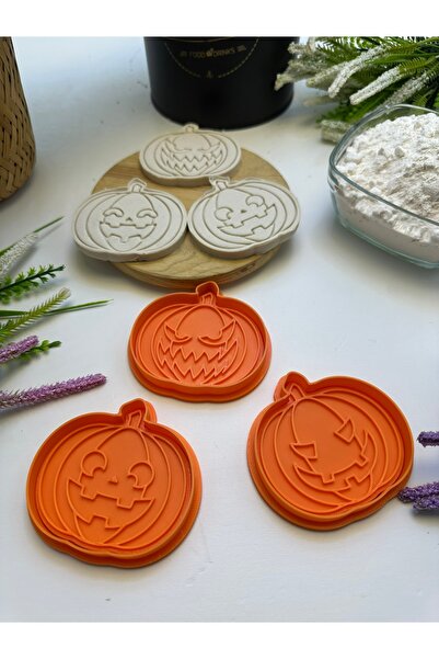 Butik قالب كوكيز على شكل قرع بطباعة ثلاثية الأبعاد