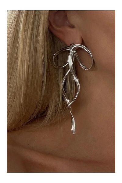 Vitastyle Big Bow Earrings 8.5 cm