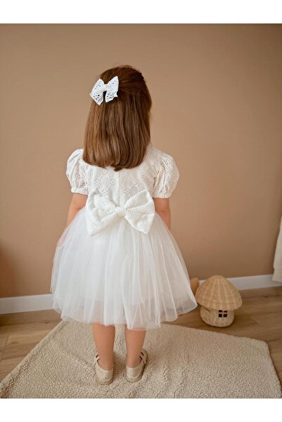 Little Pumpkin Girl's Scalloped Tutu Skirt Special Occasion, Wedding Birthday Dress, Holiday Dress