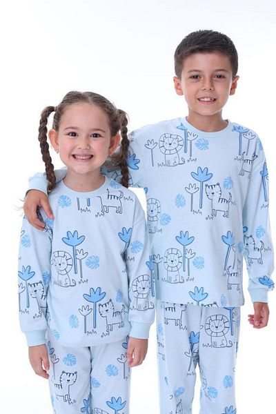 Little Pumpkin Детски пижамен комплект Seasonal Unisex Lion