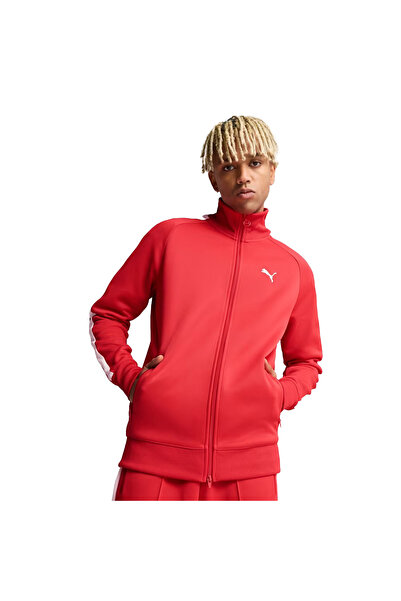 Puma T7 Always On Erkek Kırmızı Günlük Stil Ceket 62958711