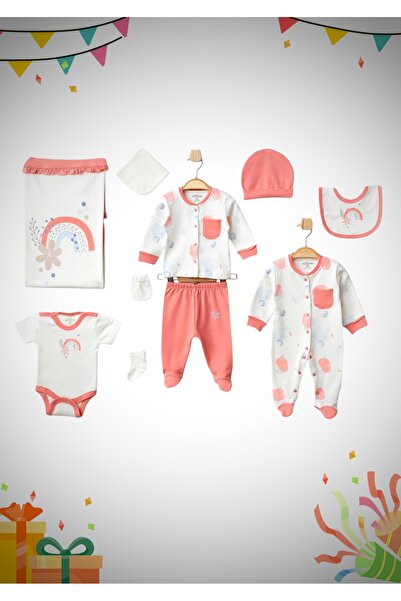 Aziz Bebe 10 قطع من القطن العضوي 100% إصدار المستشفى