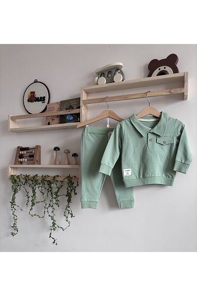 Kids Boy's Shirt Collar Set of 2