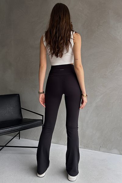 MODA Colanți negri spanioli pentru femei