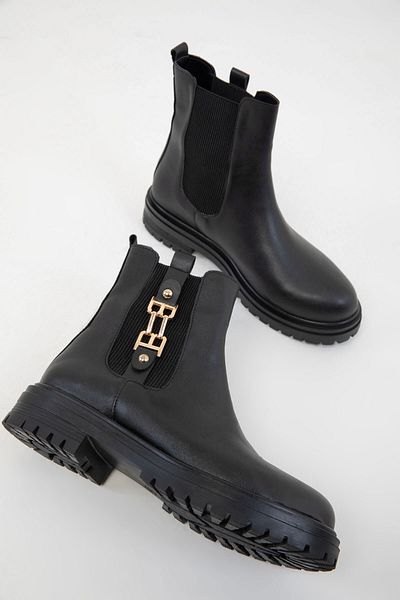 SOHO Μαύρες γυναικείες μπότες - 2018 Model Bootie