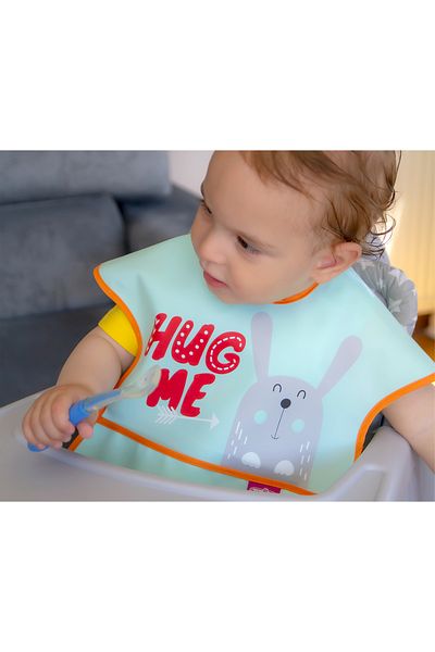Babyjem Poli Muşamba Önlük Büyük Yeşil