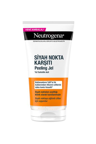 Neutrogena 150 ml Visibly Clear Black Peeling Gel - Anti-Cleaning Spot