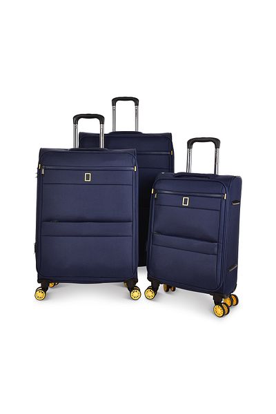NATIONAL GEOGRAPHIC Passage Travel Bag 3Pcs Luggage Set Soft Trolley N154HB-3P