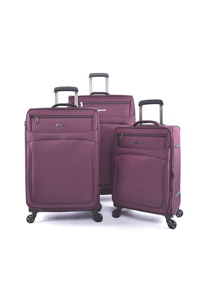 Magellan Scope Travel Bag 3Pcs Luggage Set Soft Trolley 9358-3P