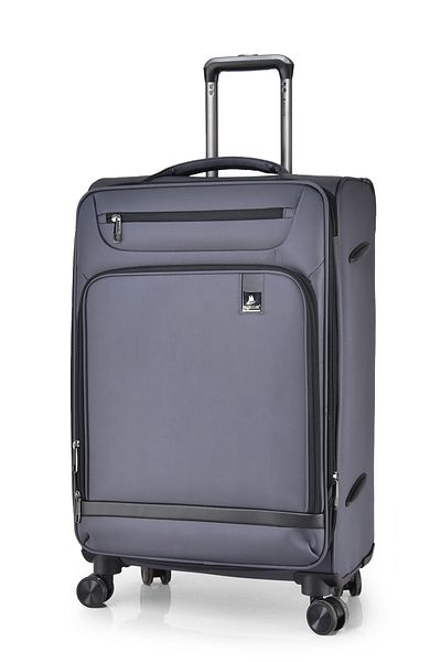 Magellan Edge Travel Bag 3Pcs Luggage Set Soft Trolley with PVC Cover 9257PVC-3P