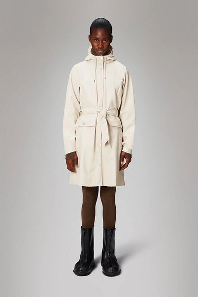 Rains 18130 Modell Curve Long Jacket – W3-Schnitt