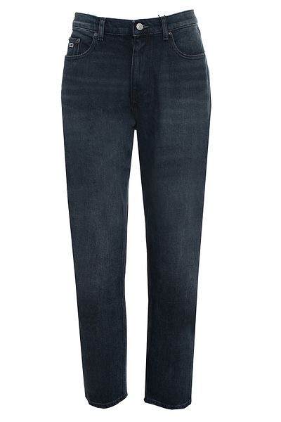 Tommy Jeans Kurzarm-Jeanshose – Herren, 5 Geldbörsenkleidung, Logo, Reißverschluss und Druckknopfverschluss