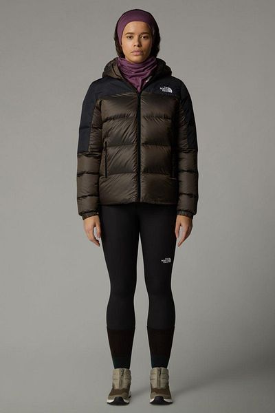 THE NORTH FACE DIABLO DOWN 2.0 K. Daunen-Damenjacke mit Kapuze NF0A898Z0BI1 – Braun-M