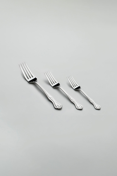 Nehir Lalezar Sade 12 Kişilik 60 Parça Kutulu Çatal Kaşık Takımı