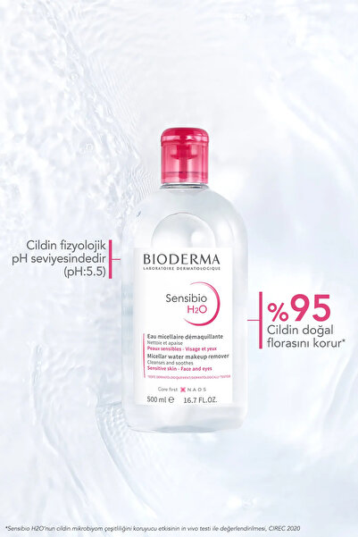 Bioderma Sensibio H2O Micellar Νερό Καθαρισμού Μακιγιάζ για Ευαίσθητο και Κανονικό Δέρμα 100 ml