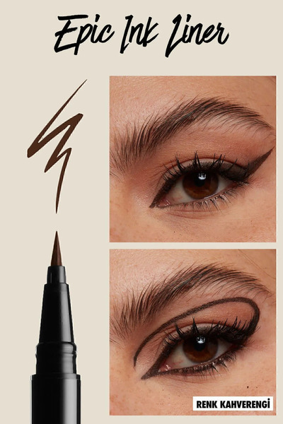 NYX Professional Makeup Kahverengi Eyeliner - Epic Ink Liner Brown 800897177478 800897177478