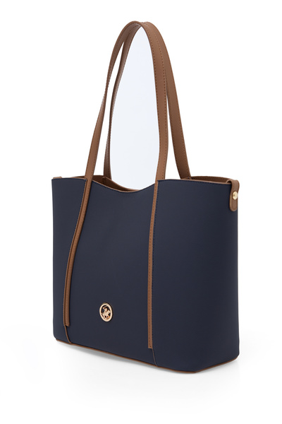 Beverly Hills Polo Club Navy Blue Women's Shoulder Bag 05Bhpc8050