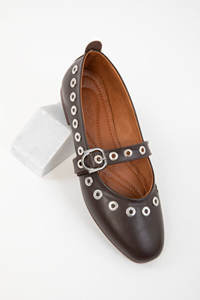 SOHO Γυναικείες Καφέ Μπαλαρίνες - Μοντέλο 20201