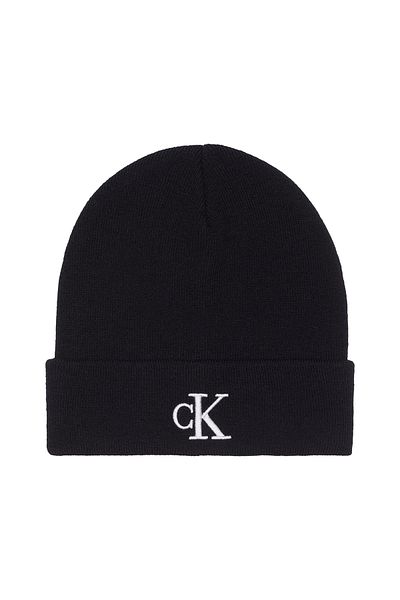 Calvin Klein Monogram Embro Brošňa Typ Biely semiš s kapucňou