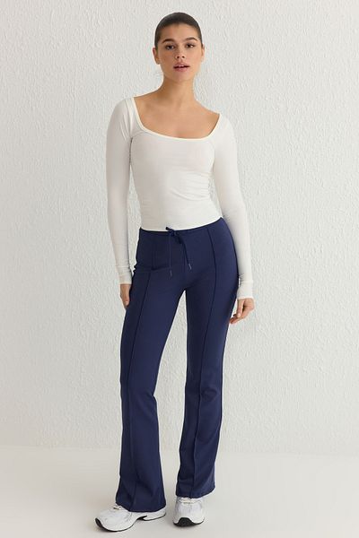 Trendyol Collection Μπλουζάκι με λευκή ραβδώσεις/καμιζόλα THMSS25TS00003