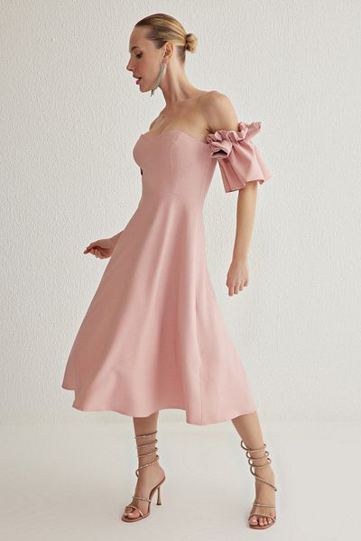 Trendyol Collection Φόρεμα σε πούδρα