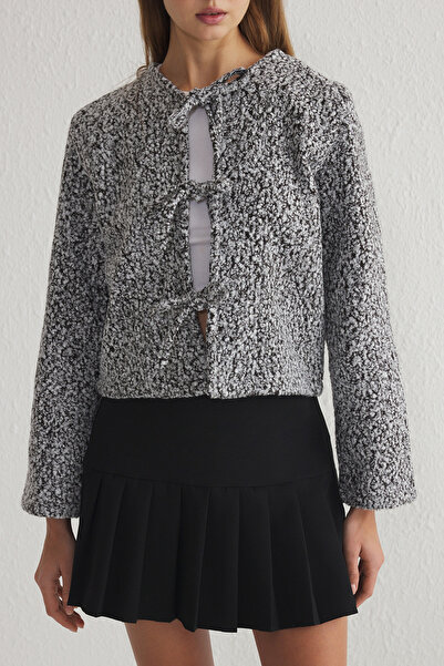 Trendyol Collection Gray Regular Fit Twoss25Mo00039 Coat