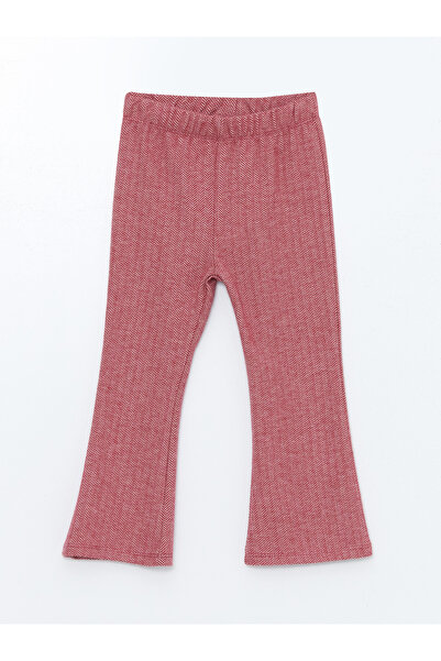 LC Waikiki Crew Neck Long Sleeve Embroidered Girls' Sweatshirt and Leggings Set of 2