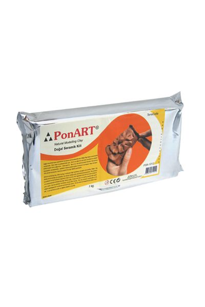 Ponart Natural Ceramic Clay Terracotta 1 kg