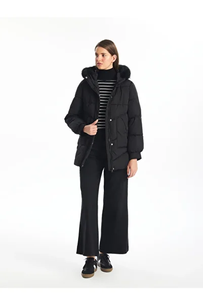 LC Waikiki Hooded Women's Puffer Coat