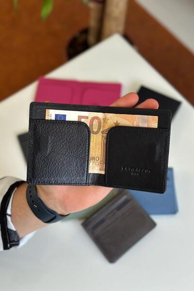 La La'Graccio Paris La'Graccio Paris Unisex Balia Натуральна шкіра Картниця Чорна