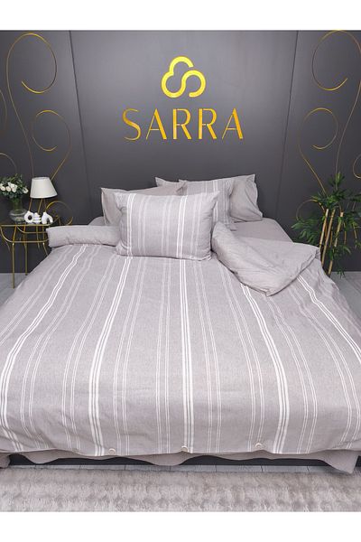 sarra Комплект двоен юрган HOME NATURAL - норка