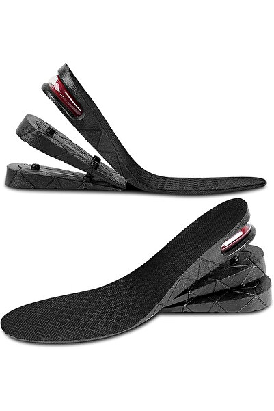 Soillium 7 Cm Gizli Topuk Hava Yastıklı Boy Uzatıcı Tabanlık Uzatan Taban Uza...