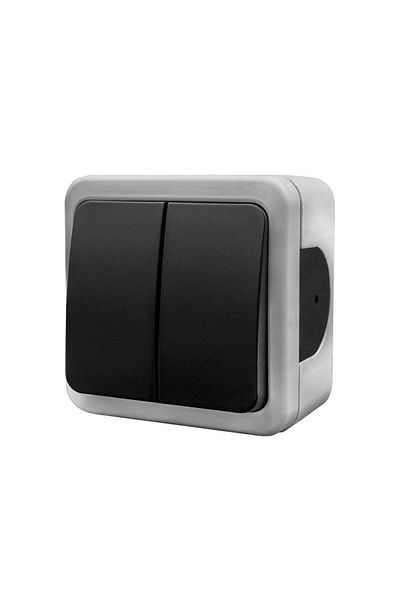 NEAD ARAS Nead Multima Black/Grey Surface Mounted Commutator Nead 92-52-03