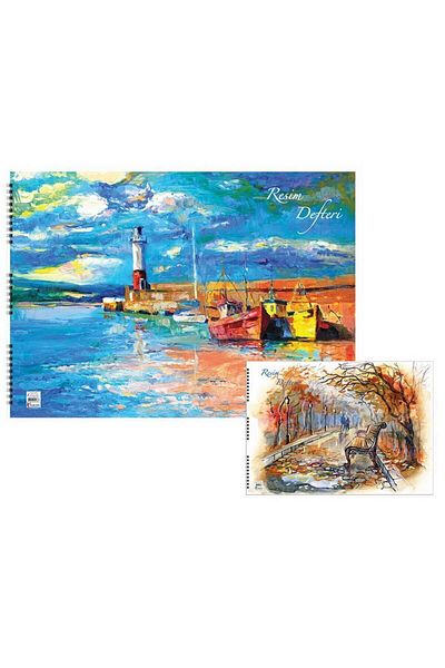 KESKİN COLOR Caiet de bază 35x50 15 coli cu imagini în spirală ( 304215 -99)