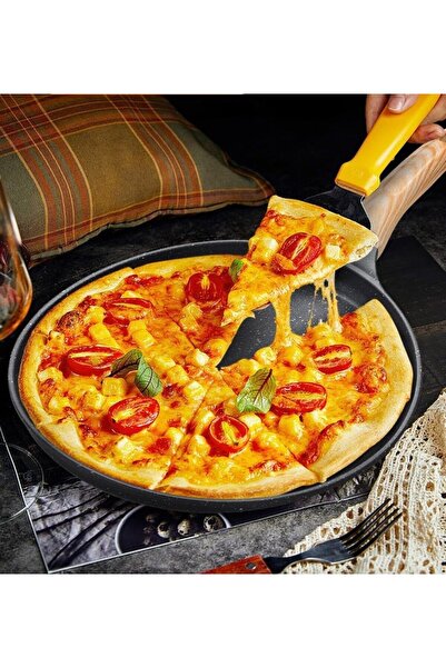 SKY TOUCH SKY-TOUCH 28CM Nonstick Skillets: Granite Coating Crepe Pan Tawa with Stay-Cool Handle PTFE & PFOA F