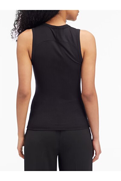 Calvin Klein Kadın Pamuklu Yuvarlak Kolsuz Günlük Siyah Atlet K20K208054-BEH