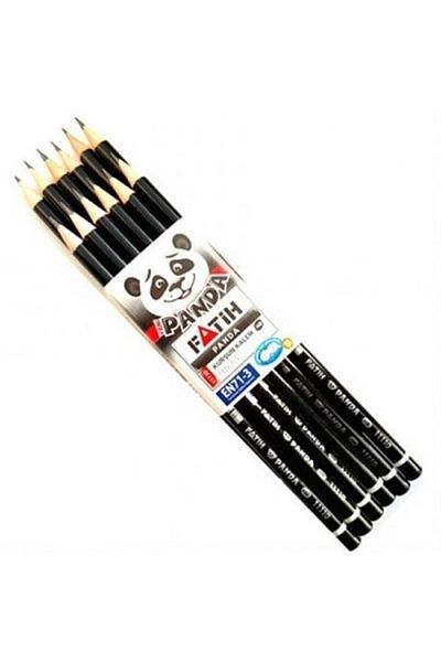 Fatih Panda Round Pencil Set of 12