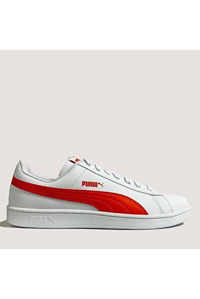 Puma Up 372605 Uniseks Spor Ayakkabı BEYAZ KIRMIZI