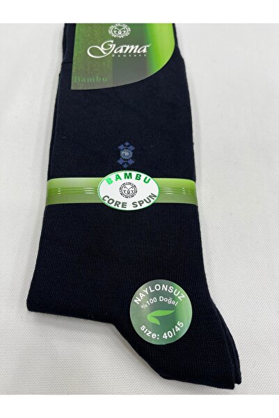 Gama Çorap Бамбу 100% натуральний, без нейлону, з дрібним візерунком, товсті зимові чоловічі шкарпетки