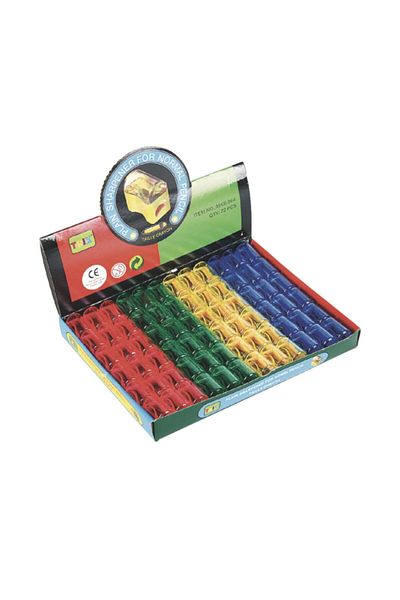 TRİX Pencil Sharpener with Mini Chamber 72 Pieces