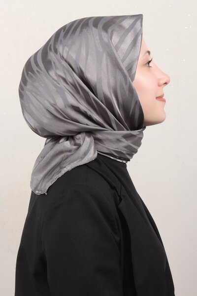 Eşarppark Golden Jakar Eşarp 4136-11 Füme