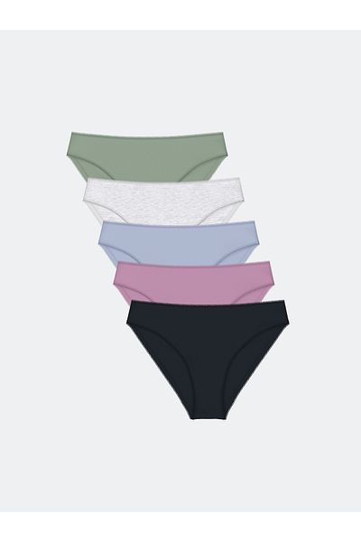 LC Waikiki Chiloți de bikini simpli, pachet de 5